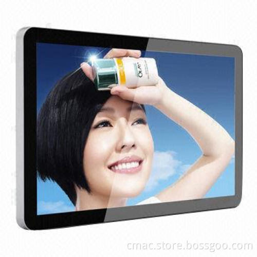 Network Advertising Player with Narrow Bezel, TFT-LCD LED Backlight, Can Support Wire Line/Wi-Fi/3G